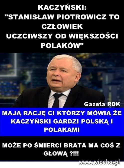 Piotrowicz czlowiek uczciwosci, zgodnie z norma PiS