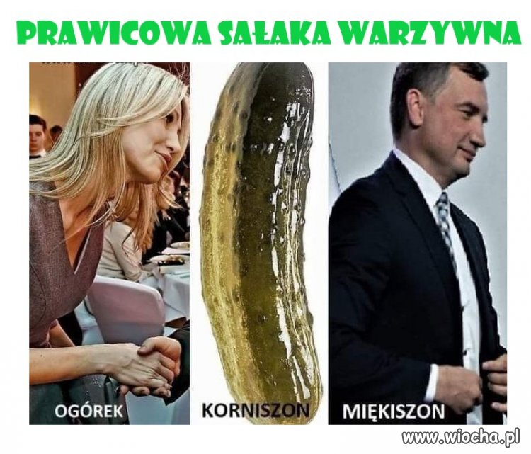 Prawicowa sałatka warzywna   