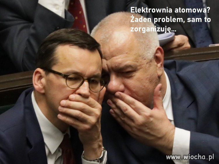 Projekt PiS - elektrownia atomowa w Bełchatowie.