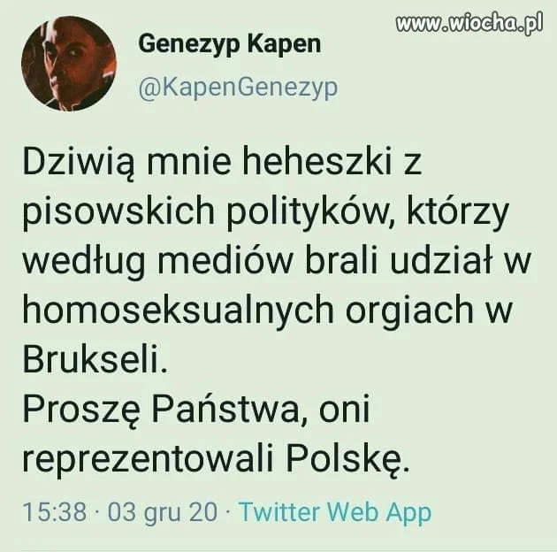 Ciekawe, czy chociaż byli aktywni