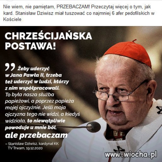 Nie wiem, nie pamiętam, PRZEBACZAM! 