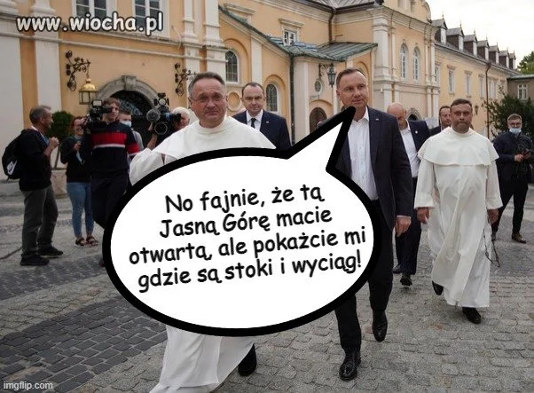 Nie ma wyciągu, i śniegu na stoku