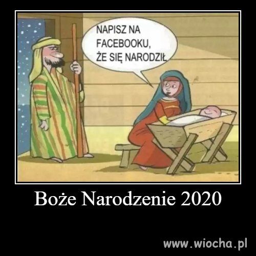 Nowoczesna szopka 
