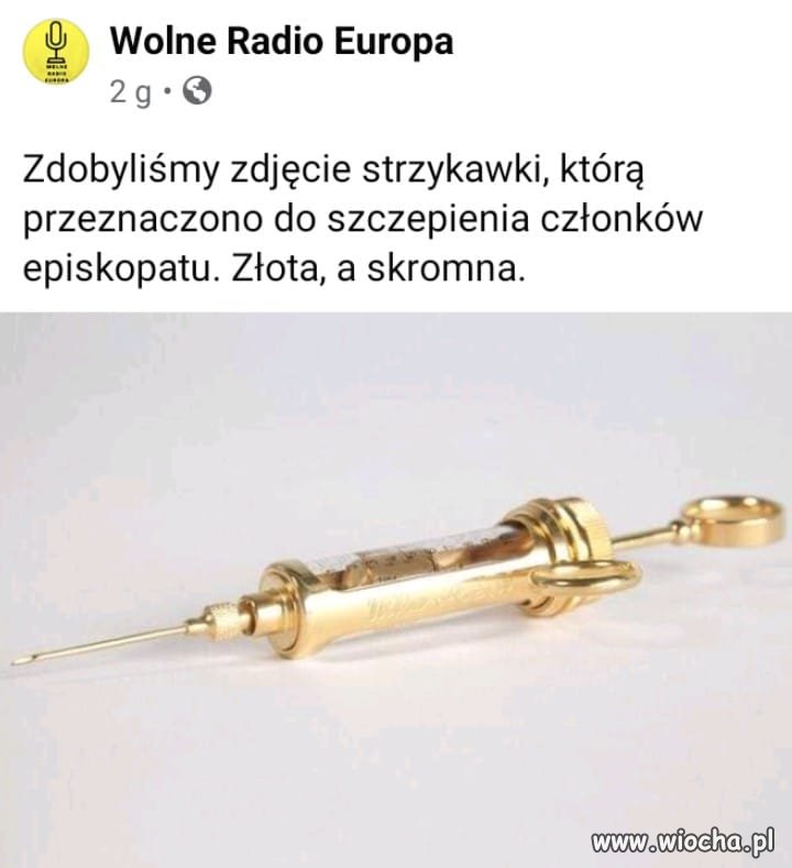 W Polsce szczepienia zaczną od episkopatu ...