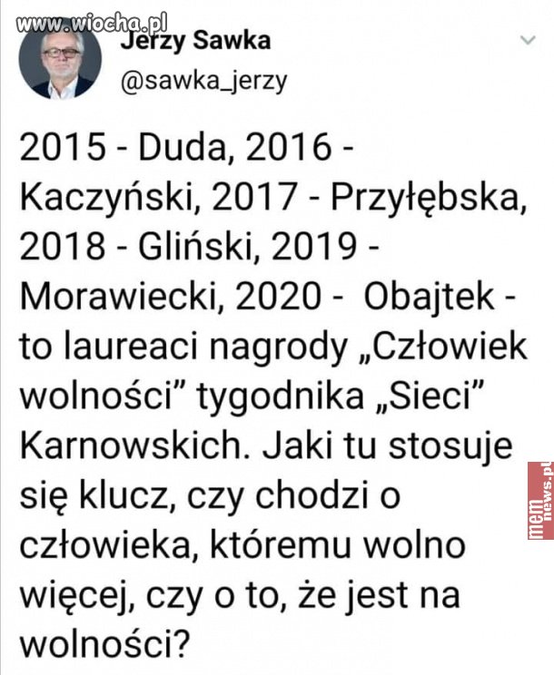 Ciekawe jaki klucz  stosują