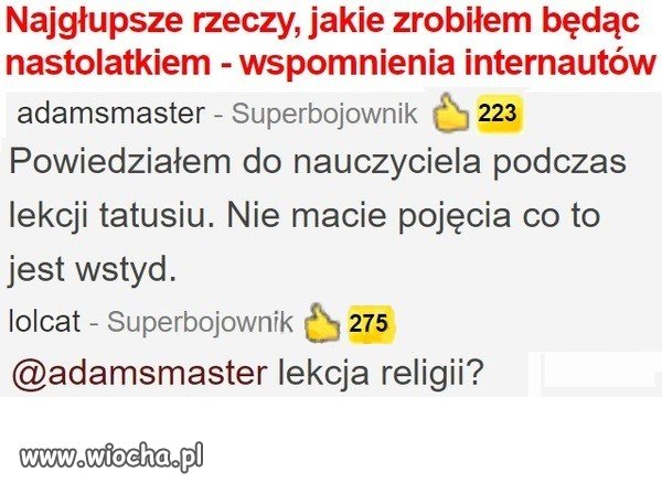 Z cyklu ~znalezione w necie~