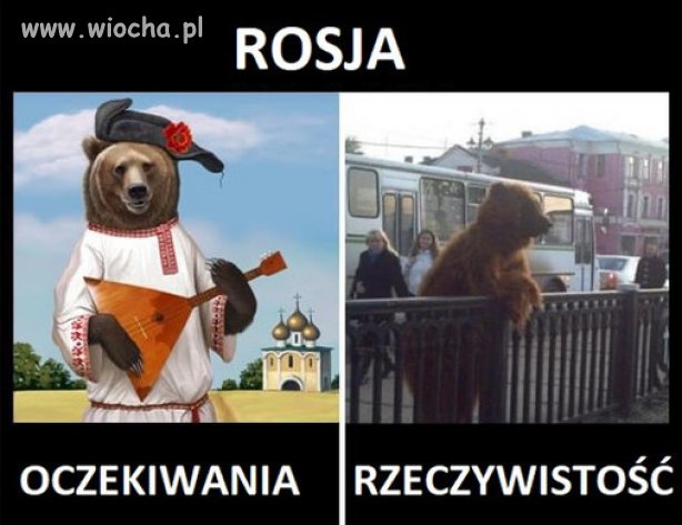 Rosja...oczekiwania i rzeczywistosc.