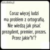 Problemy z ortografią