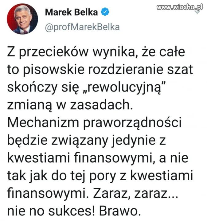 Brawo znowu sukces