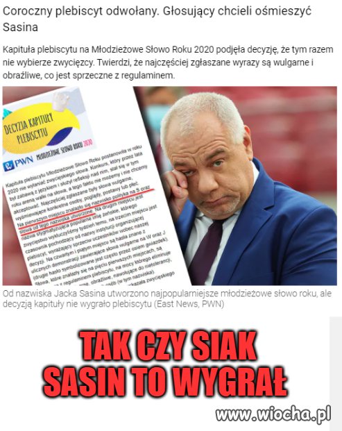 Sasinić się 