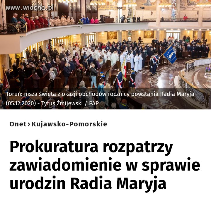 Ziobro tam był i bił brawa