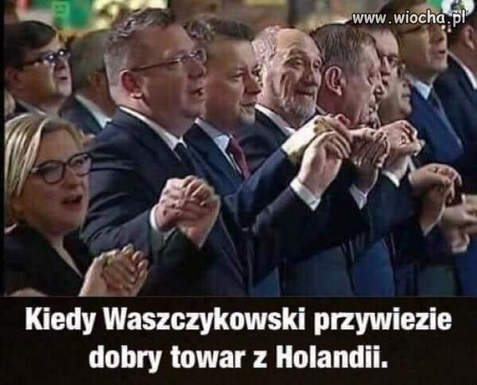 Świeży towar od Waszcza. I jest impreza ...