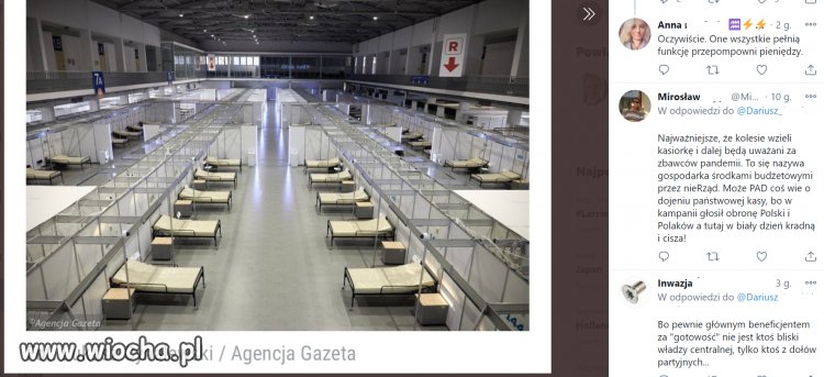Ciąg dalszy szpitali widmo. Tym razem w Poznaniu.  
