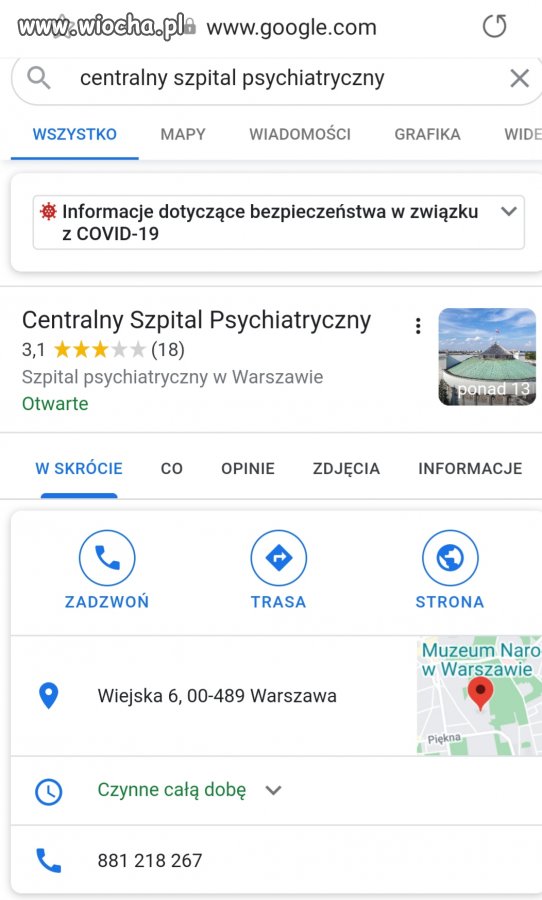 Jest sukces w służbie zdrowia