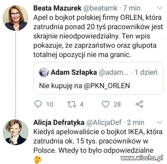 Becia się zagalopowała...