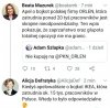 Becia się zagalopowała...