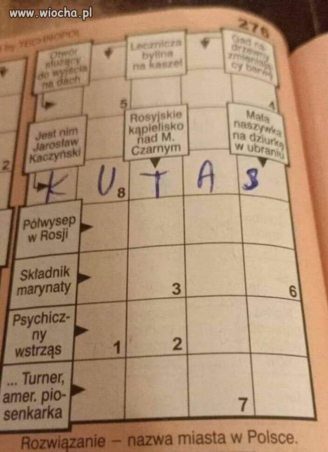 Ktoś zna rozwiązanie?