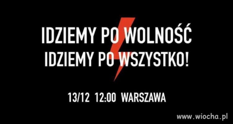 Dość! Dość pałowania i gazowania Polaków, kłamstw,