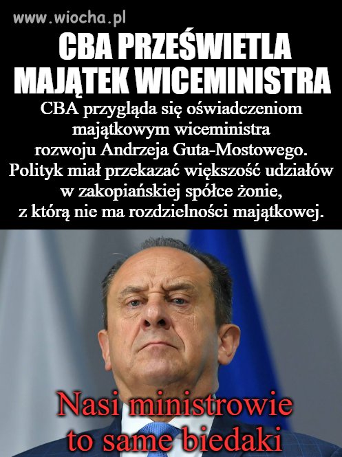 Kolega minister nie da skrzywdzić kolegę 