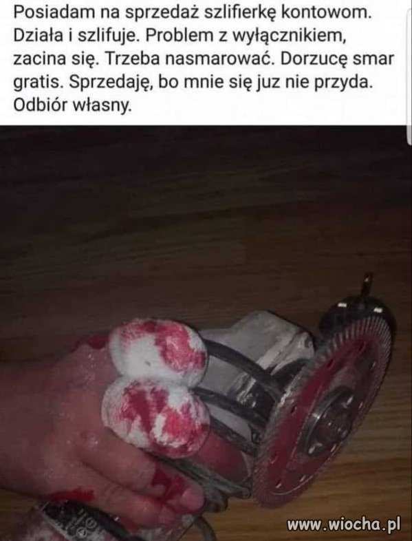 Szlifierka na sprzedaż
