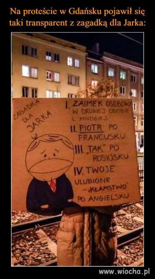 Zagadka dla Jarka. Da radę ?