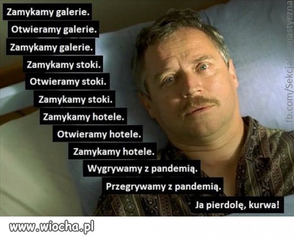 Działania PiSu jak Dzień Świra...ale coś robią.