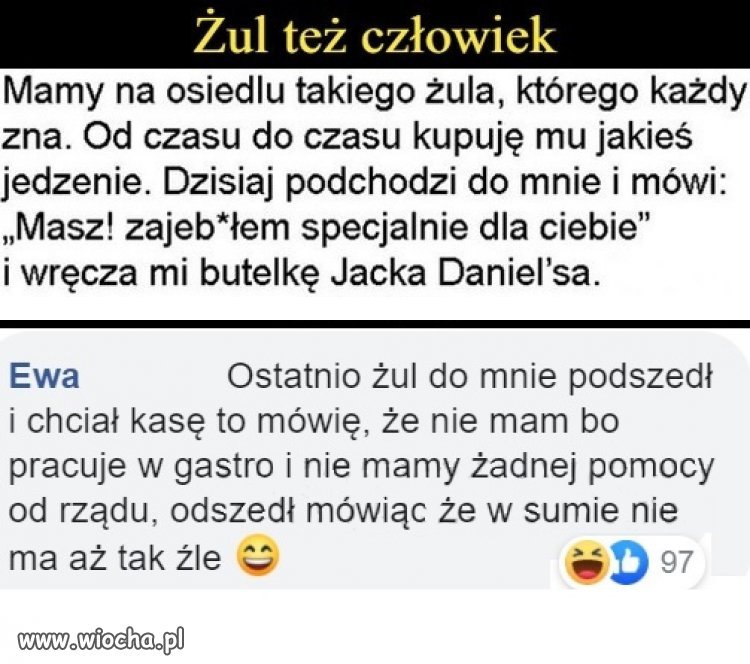Żul też człowiek