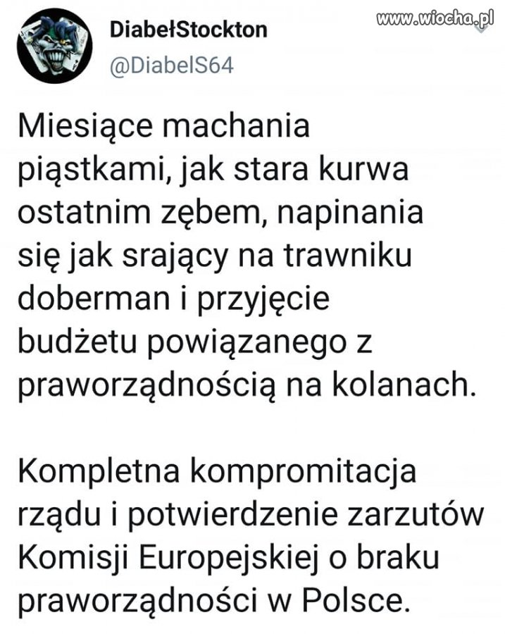  i cóż wyszło  