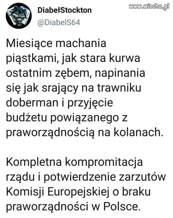  i cóż wyszło  