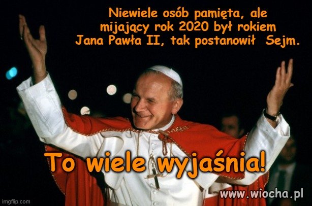 Jaki patron, taki rok!