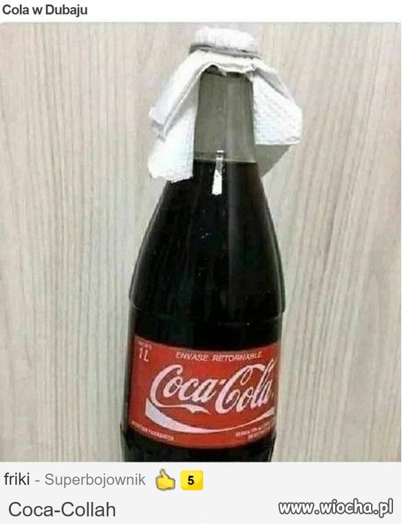Cola w Dubaju   