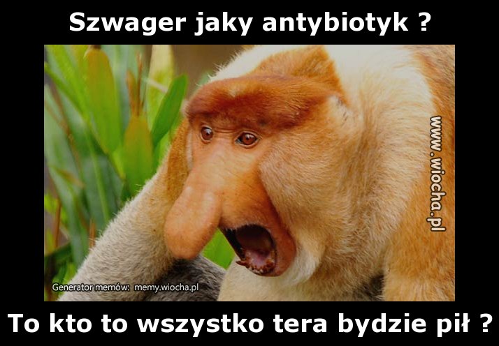 Szwager jaky antybiotyk ?