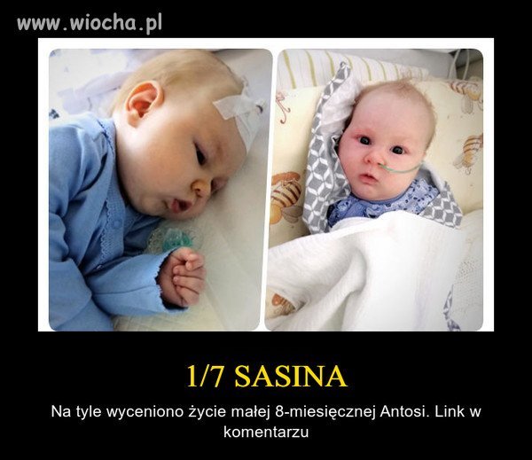Będzie  zbiórka narodowa by uratować życie małej ?