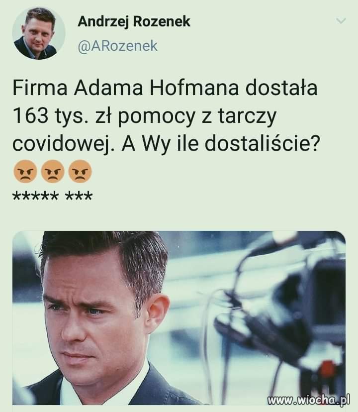 Jemu te pieniądze po prostu się należały