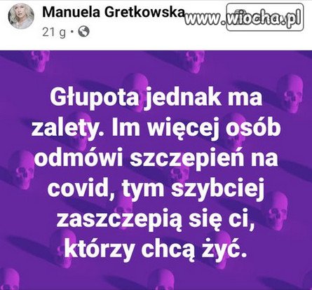 Szczepionka nie dla idiotow!