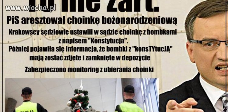 Aresztowana choinka