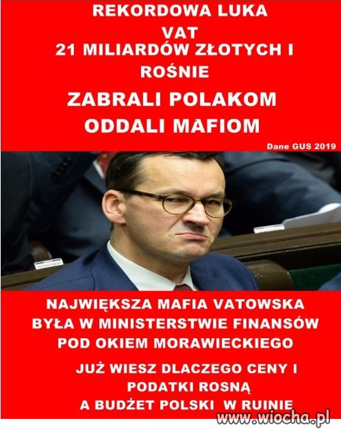 Tak wyglada walka PiS z mafia VAT...