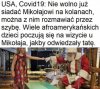 W USA nie wolno siadać Mikołajowi na kolanach