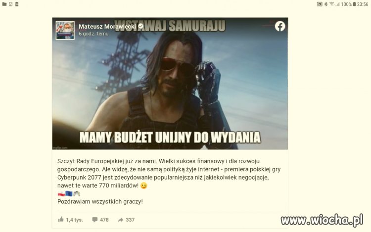 Podczepka pod cudzy sukces-stara zagrywka Vateusza