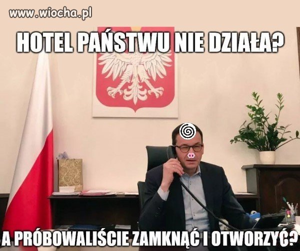 Hotel się popsuł?
