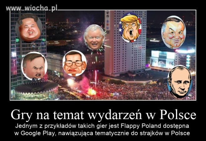 Każdy sposób dobry, żeby pośmiać się z władzy