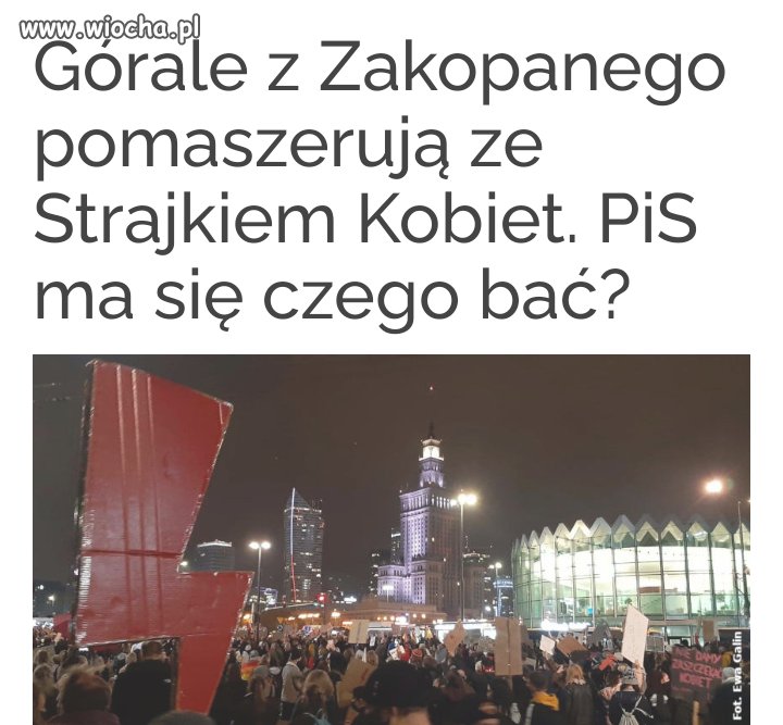 Górale, przedsiębiorcy, hotelarze, kobiety i inni