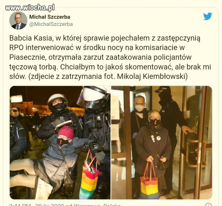 Wbrew pozorom tęczowa torba to bardzo groźna broń