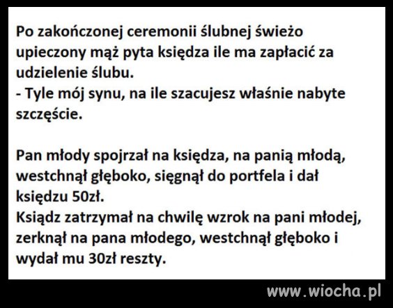 Ślub w promocji 