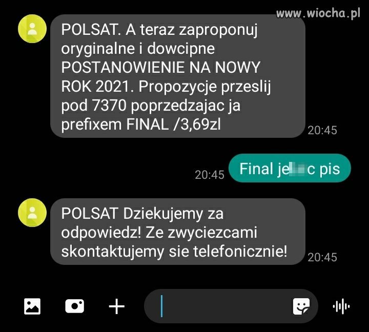 Ciekawe czy wygram