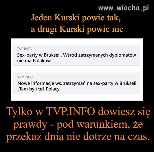 Kiedy Kurski powiedział prawdę?