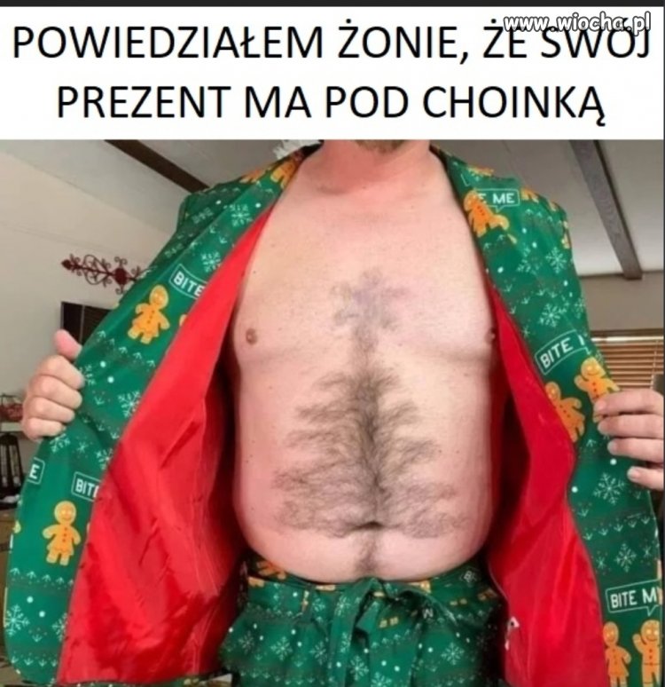 Prezent pod choinką 