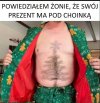 Prezent pod choinką 