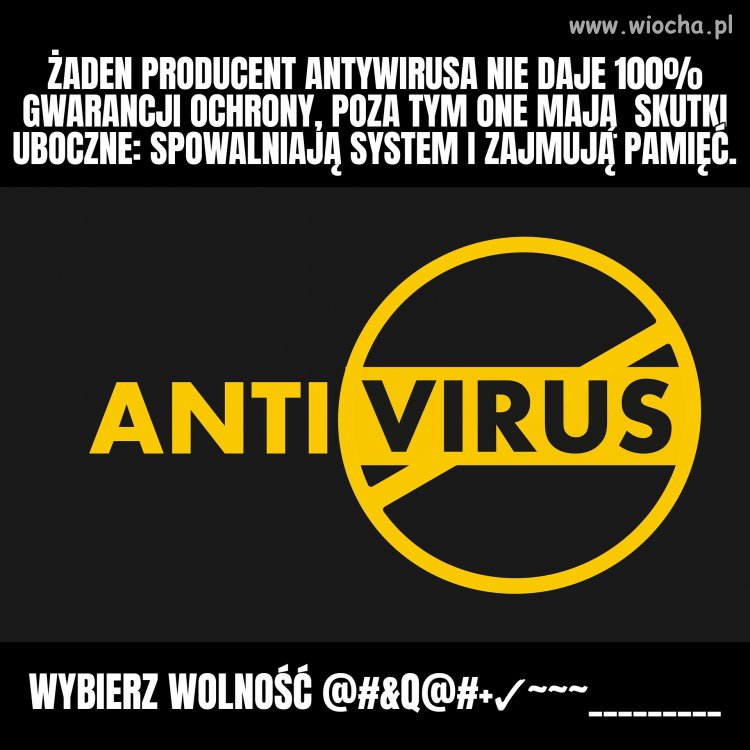 Czas na antyszczepionkowców sprzętowych