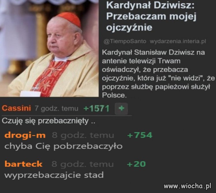 Kard. Stanisław Dziwisz zabrał głos ws. doniesień o tuszowaniu przez niego przypadków pedofilii w Kościele   